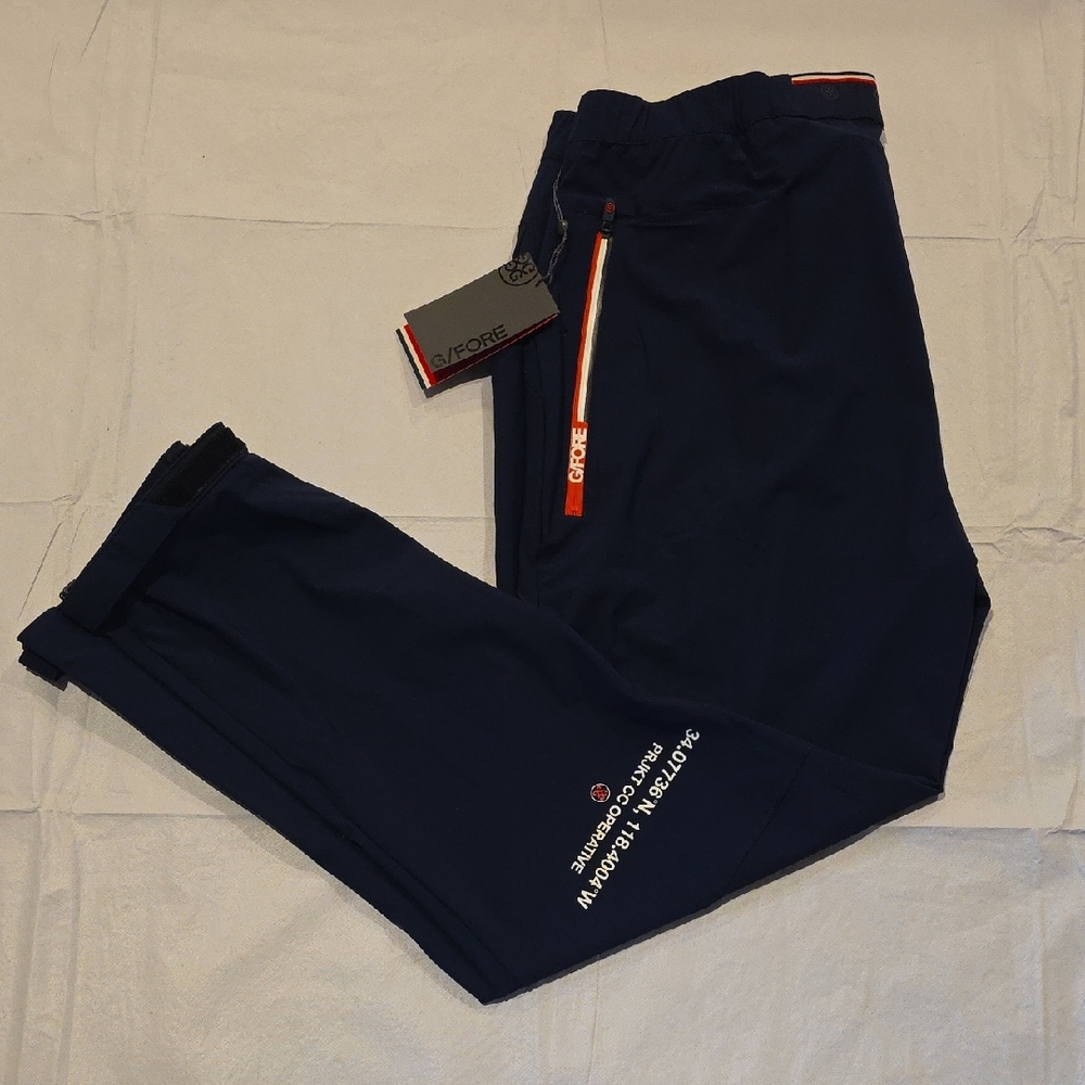 G/FORE Navy Blue Men's Pants